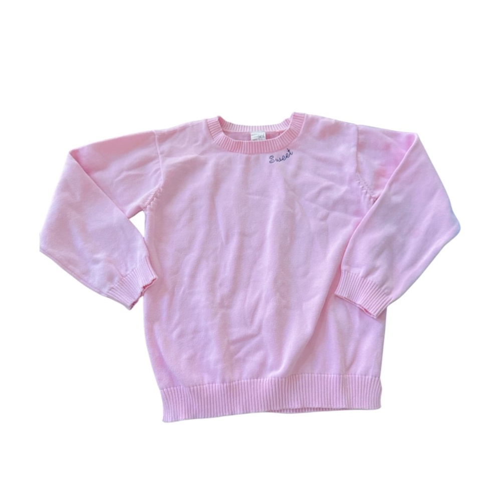 Set Fashions Sweet Embroidered Sweater